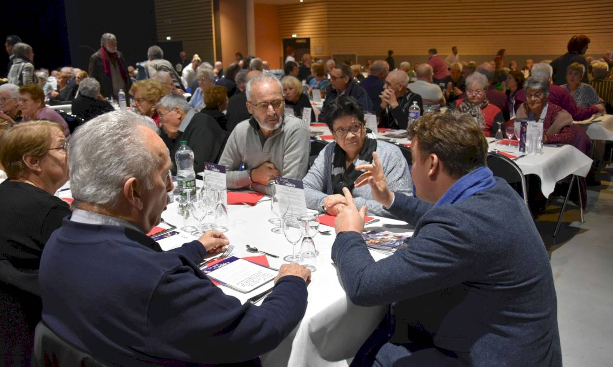 Repas de Noël pour nos aînés les 10, 11 et 12 décembre