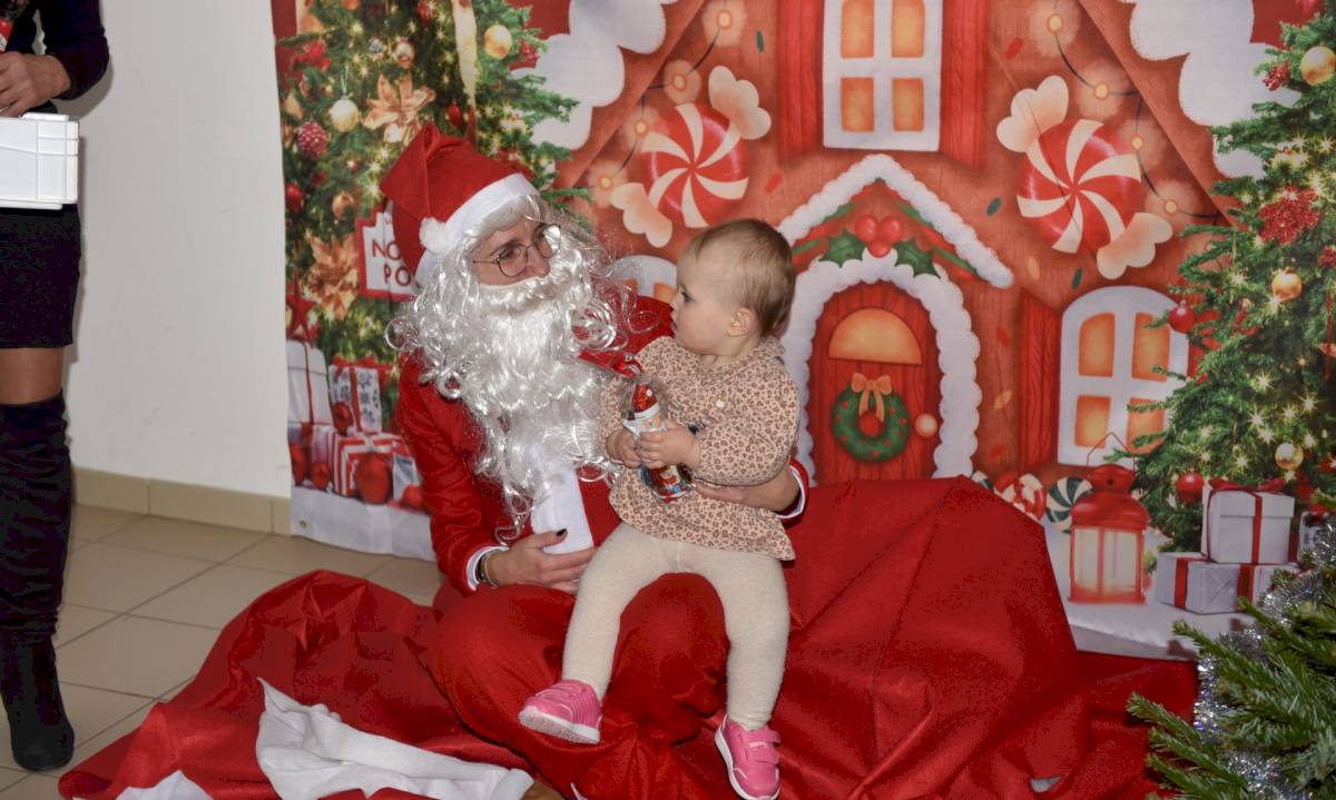 On fête aussi Noël à la crèche !