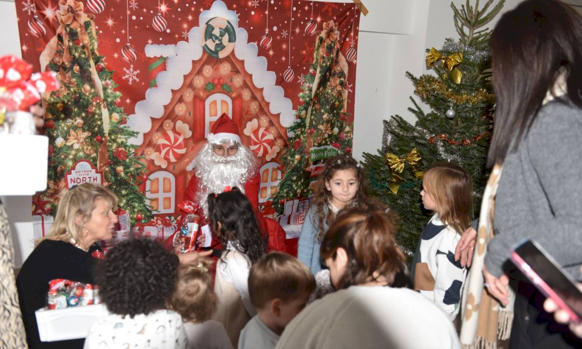 On fête aussi Noël à la crèche !