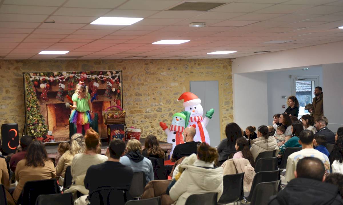 On fête aussi Noël à la crèche !