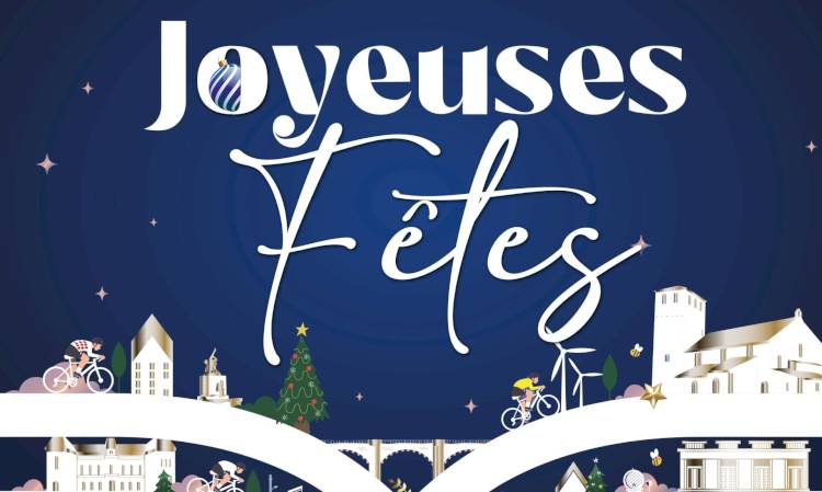 La Ville de Bollène vous souhaite de joyeuses fêtes !