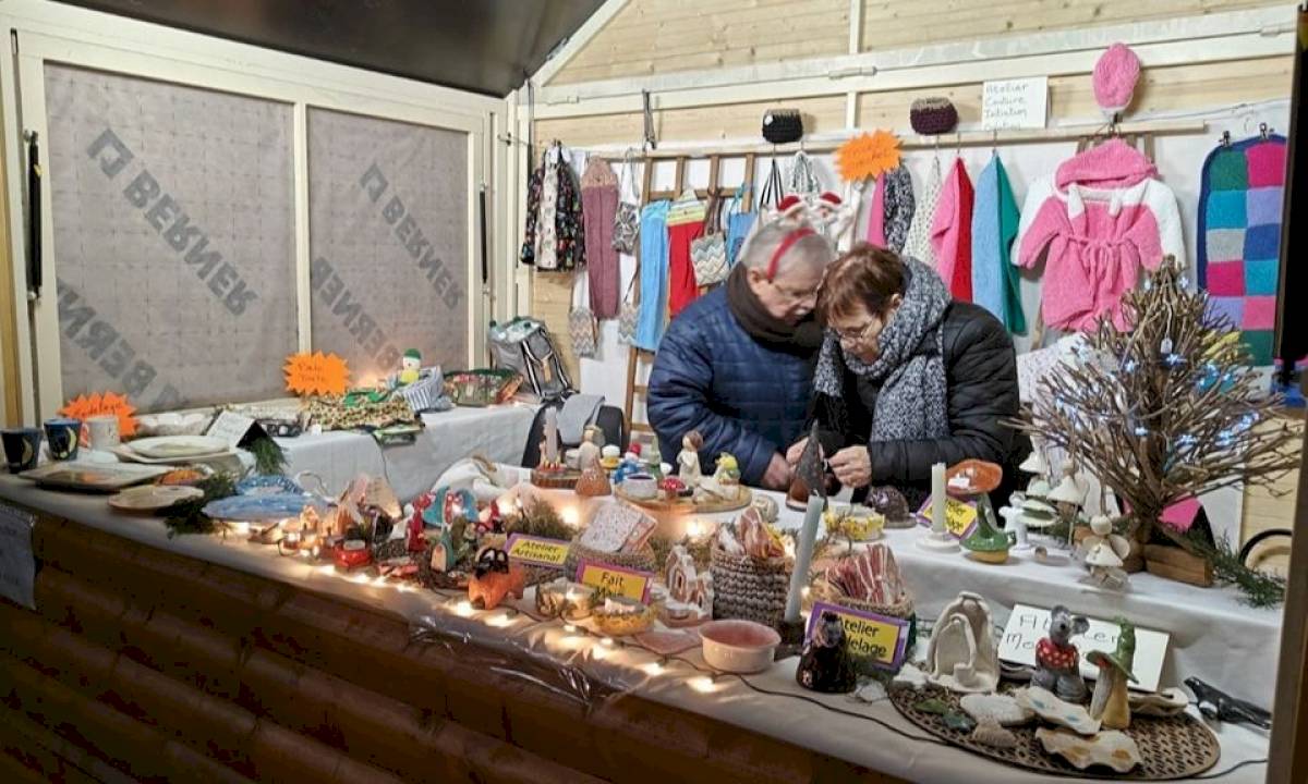 Le village de Noël est ouvert