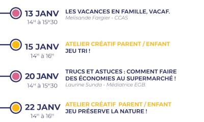 Les ateliers parentalité Les ateliers parentalité