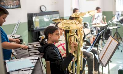 Un moment musical intergénérationnel Un moment musical intergénérationnel
