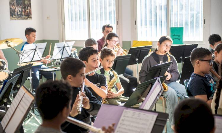 Un moment musical intergénérationnel