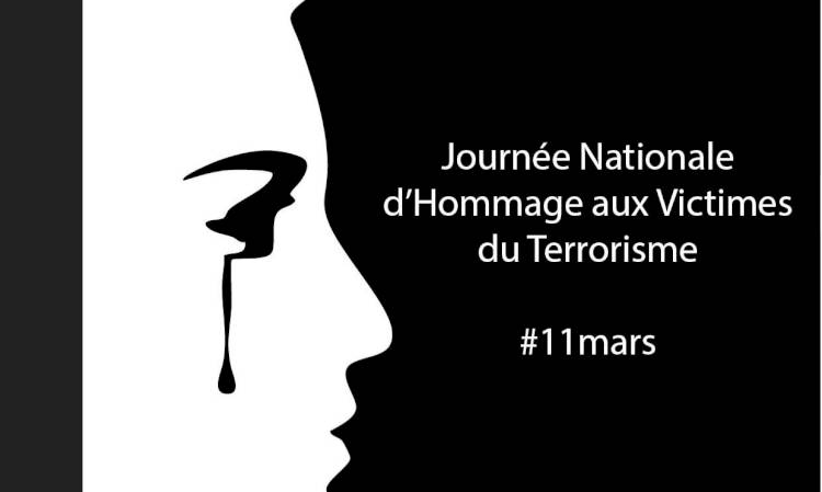 Commémoration du 11 mars - Journée Nationale d’Hommage aux victimes du terrorisme