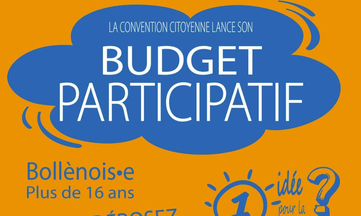A vos projets, le budget participatif est lancé !