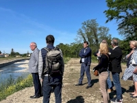 Lez : une visite de chantier Lez : une visite de chantier