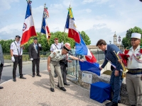 Cérémonie de commémoration en hommage au Colonel de Chabrières Cérémonie de commémoration en hommage au Colonel de Chabrières