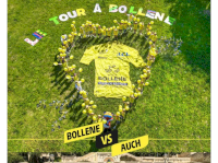 Bollène toujours en jaune, même sans médaille ! Bollène toujours en jaune, même sans médaille !