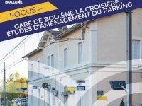 Zoom sur la gare de Bollène Zoom sur la gare de Bollène