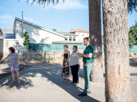 Une cour plus verte à l'école Curie Une cour plus verte à l'école Curie