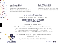Bollène en fête pour le 14 juillet Bollène en fête pour le 14 juillet