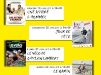 Le vélo s'invite au cinéma LE CLAP Le vélo s'invite au cinéma LE CLAP