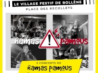 Village festif de Bollène: concert de Namas Pamous Village festif de Bollène: concert de Namas Pamous