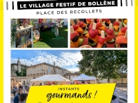 Village festif de Bollène Village festif de Bollène