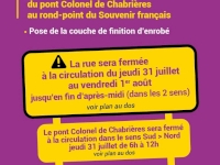 Travaux - Fermeture de l’avenue Sadi Carnot Travaux - Fermeture de l’avenue Sadi Carnot
