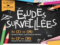 Etudes surveillées : début des pré-inscriptions semaine prochaine Etudes surveillées : début des pré-inscriptions semaine prochaine
