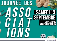 J-7 avant la journée des associations – Samedi 13 septembre