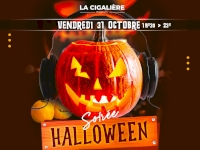 La Cigalière ouvre ses portes pour Halloween...frissons garantis! La Cigalière ouvre ses portes pour Halloween...frissons garantis!