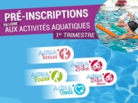 Pré-inscriptions aux activités aquatiques ouvertes – 1er T 2025-2026 Pré-inscriptions aux activités aquatiques ouvertes – 1er T 2025-2026