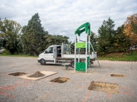 Visite de chantier : un futur city stade prend forme des Lauriers
