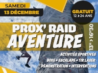 RAPPEL : PROX’RAID AVENTURE à Bollène – Samedi 13 décembre