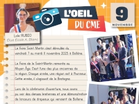 L'oeil du CME : les jeunes élus dans la peau de petits reporters !