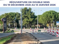 Réouverture de l'avenue Salvador Allende en double sens