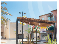 Inauguration de la rue Mistral et de l’espace de la Paix 