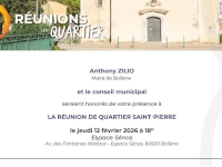 Réunion de quartier – Quartier Saint-Pierre