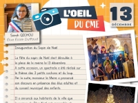 3ème publication de l’œil du CME : quand les jeunes élus s’expriment 3ème publication de l’œil du CME : quand les jeunes élus s’expriment