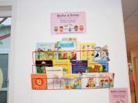 « Bibliothèque solidaire » - une boîte à livres pour les tout-petits !