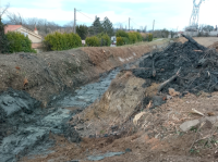 Travaux d’entretien du canal