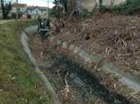 Travaux d’entretien du canal