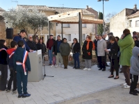 Inauguration de la rue Frédéric Mistral et de l’Espace de la Paix 