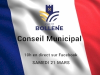 Prochain conseil municipal : Samedi 21 mars