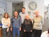 Beau moment partagé au déjeuner de quartier de Bollène-Ecluse