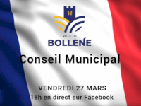 PROCHAIN CONSEIL MUNICIPAL – vendredi 27 mars à 18h PROCHAIN CONSEIL MUNICIPAL – vendredi 27 mars à 18h