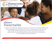 Parents venez faire une pause avec l’Espace Génération Bollène ! Parents venez faire une pause avec l’Espace Génération Bollène !