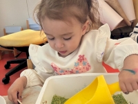 Un air de printemps souffle à la crèche municipale