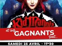 Résultats du jeu concours pour la comédie musicale « Kid Manoir »