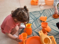 Un joli moment de découverte pour les tout-petits à Lapalud