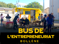 Le Bus de l’Entrepreneuriat fait étape à Bollène