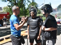 Une après-midi pleine d’action place du 18 Juin