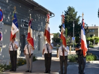 Cérémonie d'hommage au gendarme Sylvain BUGEL