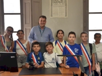 Le Conseil Municipal des Enfants en visite à Avignon Le Conseil Municipal des Enfants en visite à Avignon