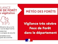 PROLONGEMENT DE LA VIGILANCE ROUGE FEUX DE FORÊT – INTERDICTION D’ACCÈ PROLONGEMENT DE LA VIGILANCE ROUGE FEUX DE FORÊT – INTERDICTION D’ACCÈ