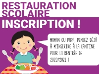 La rentrée se prépare aussi côté cantine !