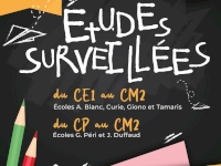 Pré-inscriptions aux études surveillées